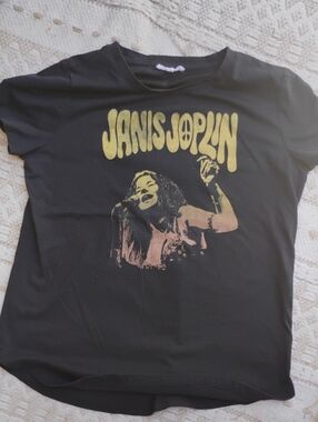 Maurices Black Janis Joplin Tee